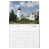 2025 Maine Vuurtorens Foto's Kalender (Jan 2027)