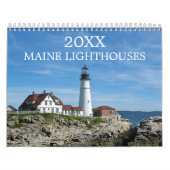 2025 Maine Vuurtorens Foto's Kalender (Hoes)