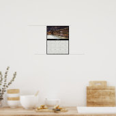 2025 Manhattan Bridge Wall Calendar Poster (Keuken)