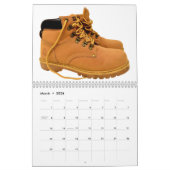 2025 Mannen sportschoenenkalender Kalender (Mar 2026)