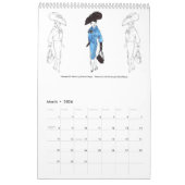 2025 MatisseFashions Illustratiekalender Kalender (Mar 2026)