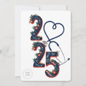 2025 Medische op maat gemaakte logo tekst sjabloon (Voorkant)