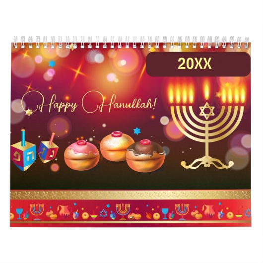 2025 met Joodse feestdag - Van Poerim naar Chanoek Kalender (Hoes)