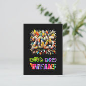 2025 Met Nieuwe Dromen Briefkaart (Staand voorkant)