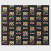 2025 met nieuwe dromen cadeaupapier (Vlak)