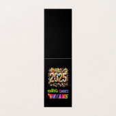 2025 met nieuwe dromen kaart (Buitenkant ongevouwen)