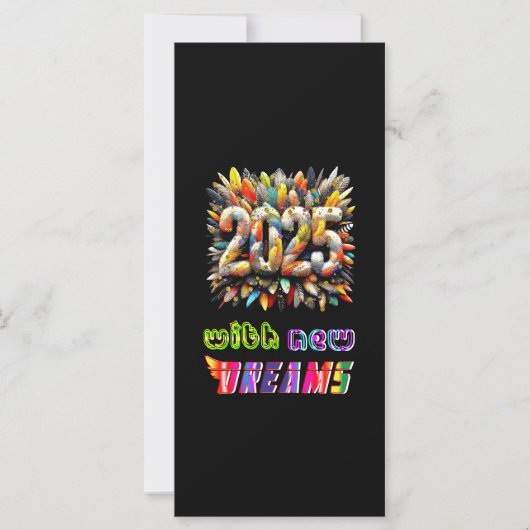 2025 Met Nieuwe Dromen Kaart (Voorkant)