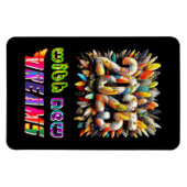 2025 met nieuwe dromen magneet (Horizontaal)