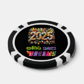 2025 met nieuwe dromen poker chips (Enkel)