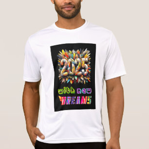 2025 met nieuwe dromen t-shirt