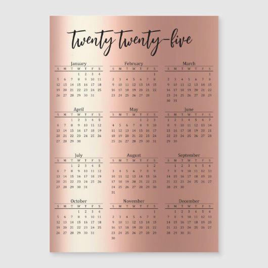 2025 Metalen look Script (Voorkant)