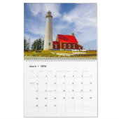 2025 Michigan Vuurtoren Kalender (Mar 2026)