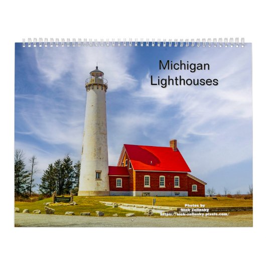 2025 Michigan Vuurtoren Kalender (Hoes)