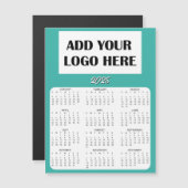 2025 Mini Kalenders | Gepersonaliseerde zakelijke  (Voorkant / Achterkant)