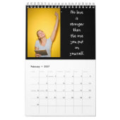 2025 Moderm Calendar Creëer uw eigen gewoonte Kalender (Feb 2027)