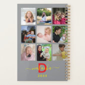 2025 Modern Creëer Uw eigen aangepaste familie Planner (Achterkant)