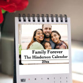 2025 Modern Creëer Uw eigen aangepaste familiefoto Kalender