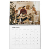 2025 Modern Creëer Uw eigen aangepaste familiefoto Kalender (Jan 2027)