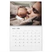 2025 Modern Creëer Uw eigen aangepaste familiefoto Kalender (Mar 2026)