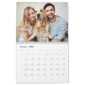 2025 Modern Creëer Uw eigen aangepaste familiefoto Kalender (Jan 2026)