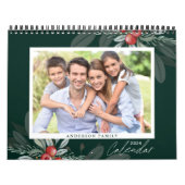 2025 Modern handschrift Script Familiefoto Kalender (Hoes)