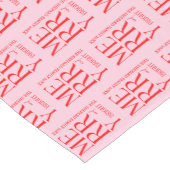 2025 Modern Kerst Feestelijk Rood Roze Korte Tafelloper (Hoek)