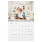 2025 Modern Script 13 Familiefoto's Kalender (Feb 2026)