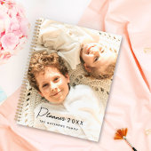 2025 Moderne aangepaste foto Creëer uw eigen famil Planner