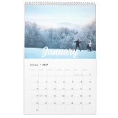 2025 Moderne aangepaste gezinskalender Kalender (Jan 2027)