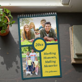 2025 Moderne Minimalistische Aangepaste Familie Fo Kalender