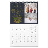 2025 Moderne Minimalistische Aangepaste Familie Fo Kalender (Jan 2027)