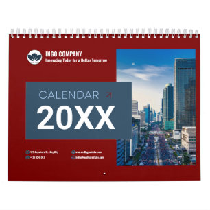 2025 Moderne Script Familie Foto Muur Kalender