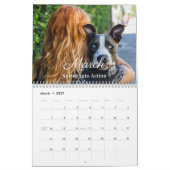 2025 Moderne Script Familie Foto Muur Kalender (Mar 2027)