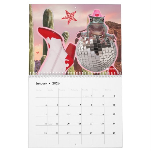 2025 Moeder van Kikkers Reddingskalender Kalender (Jan 2026)