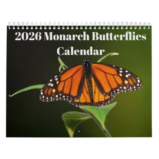 2025 Monarch vlinders kalender (Hoes)