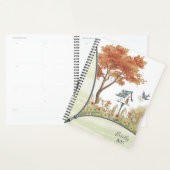 2025 Monogram Naam Mooi Maandelijks Planner (Display)