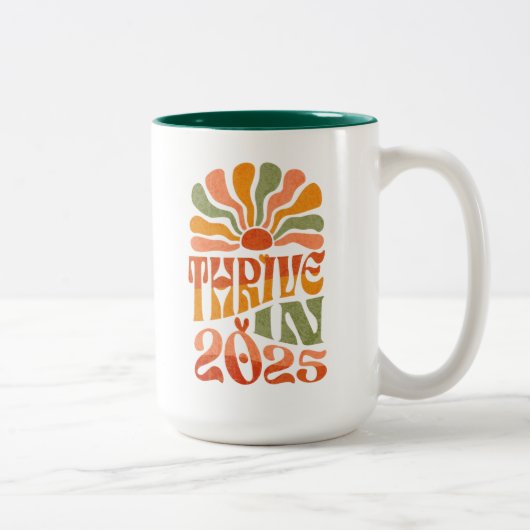 2025 Motivatie Mok van het nieuwe jaar (Rechts)