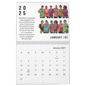 2025 Muur & Bureau Kalender (Jan 2027)