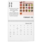 2025 Muur & Bureau Kalender (Feb 2027)