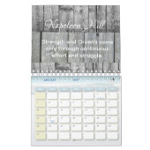 2025 Napoleon Hill, kracht en groei Kalender (Jan 2027)