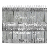 2025 Napoleon Hill, kracht en groei Kalender (Hoes)