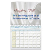 2025 Napoleon Hill, prestatie is verlangen Kalender (Feb 2027)