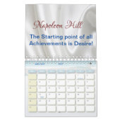 2025 Napoleon Hill, prestatie is verlangen Kalender (Jan 2027)