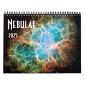 2025 NASA Space Nebulae Sterrenkalender Kalender (Hoes)