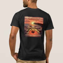 2025 National Rally Logo T-shirt met korte mouwen