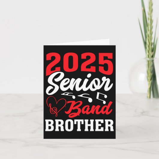 2025 ND Senior Brother CL van het Afstuderen van 2 Kaart (Voorkant)
