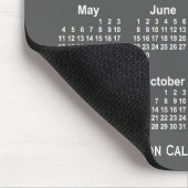 2025 Neon Charcoal Calendar van Janz Muismat (Hoek)