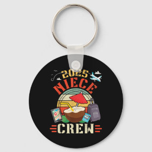 2025 Niece Crew Tropical Beach Familie Reünie Vaca Sleutelhanger