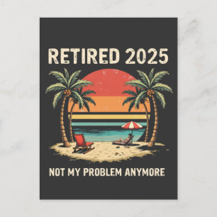 2025 niet meer mijn probleem briefkaart
