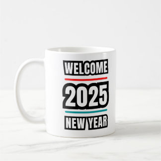 2025 Nieuwjaar design Koffiemok